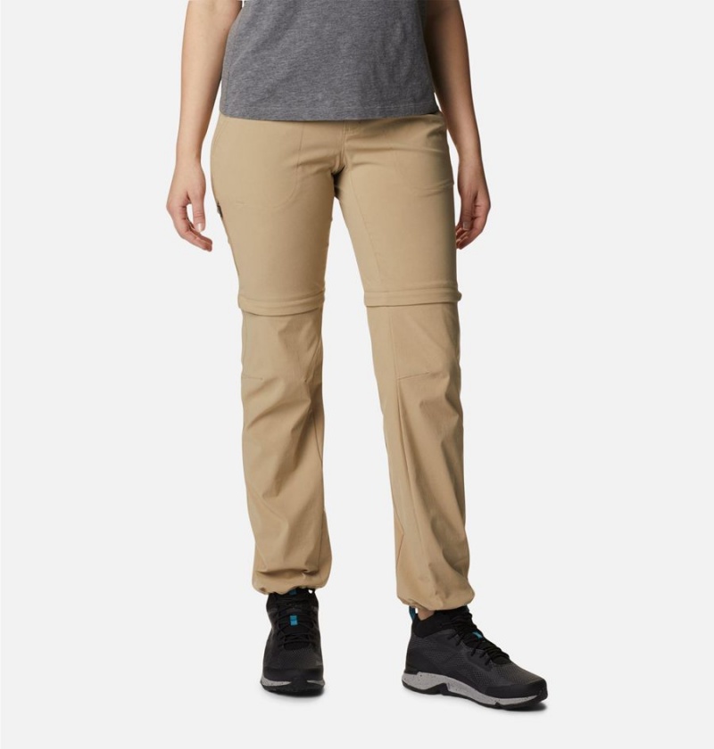 Columbia Saturday Trail II Stretch Convertible Women's Pants Khaki | TRBIMS-084