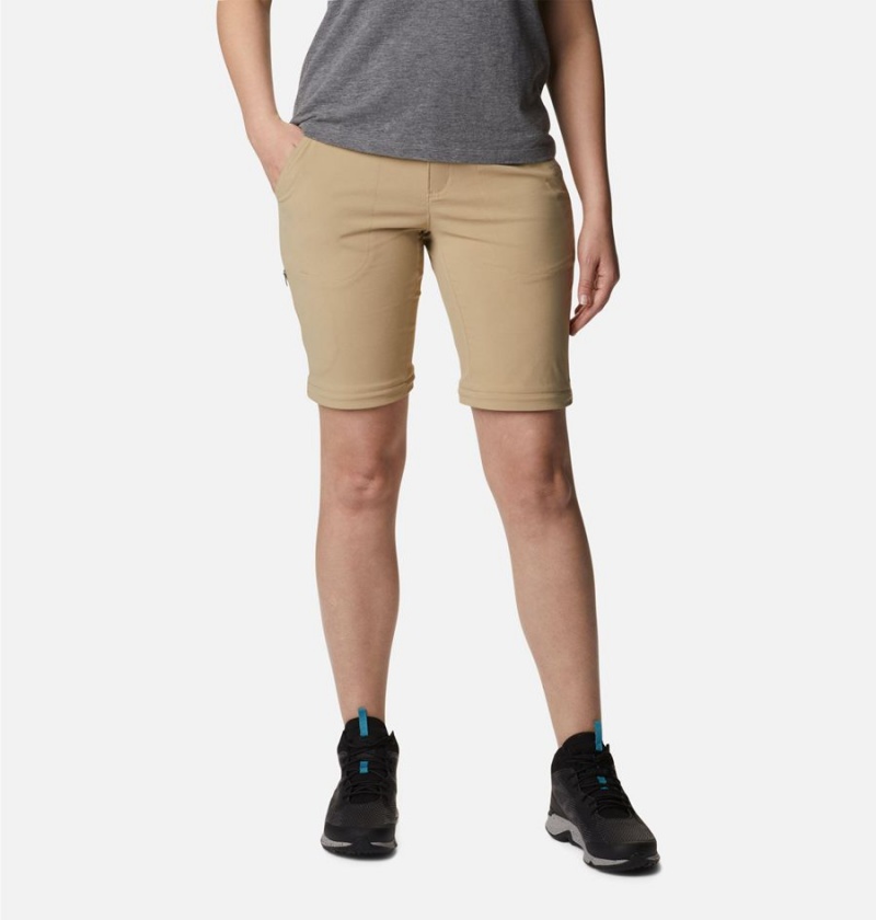 Columbia Saturday Trail II Stretch Convertible Women's Pants Khaki | TRBIMS-084