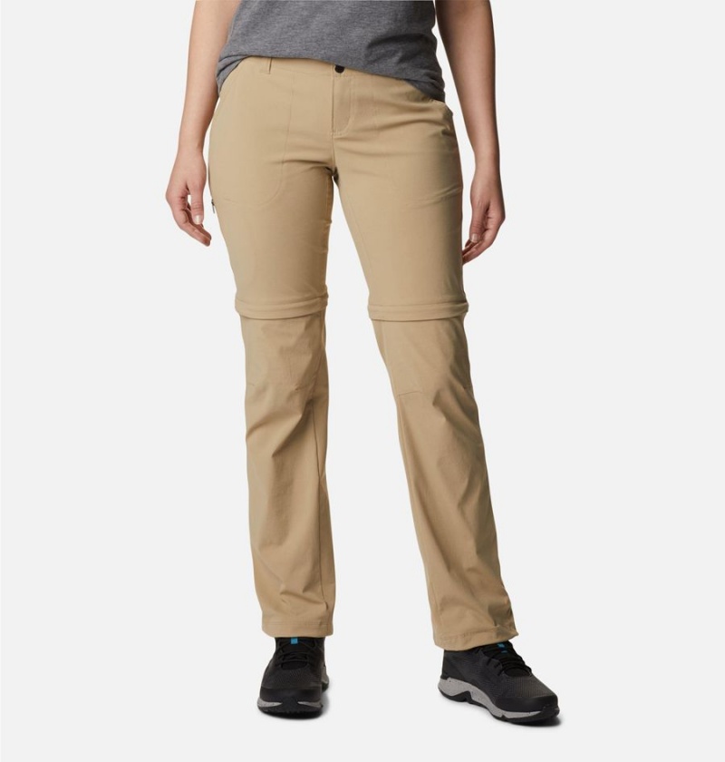 Columbia Saturday Trail II Stretch Convertible Women\'s Pants Khaki | TRBIMS-084