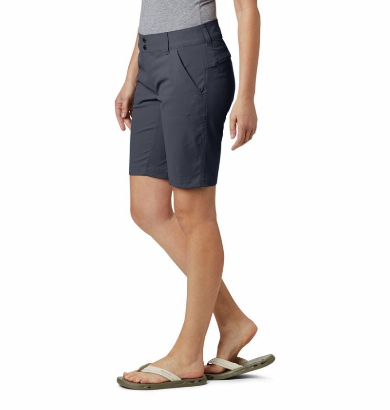 Columbia Saturday Trail Long Women's Shorts Grey | LHDFEK-298