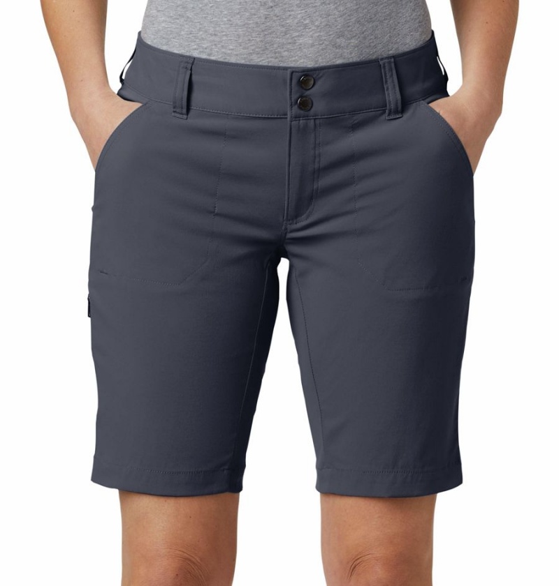 Columbia Saturday Trail Long Women's Shorts Grey | LHDFEK-298