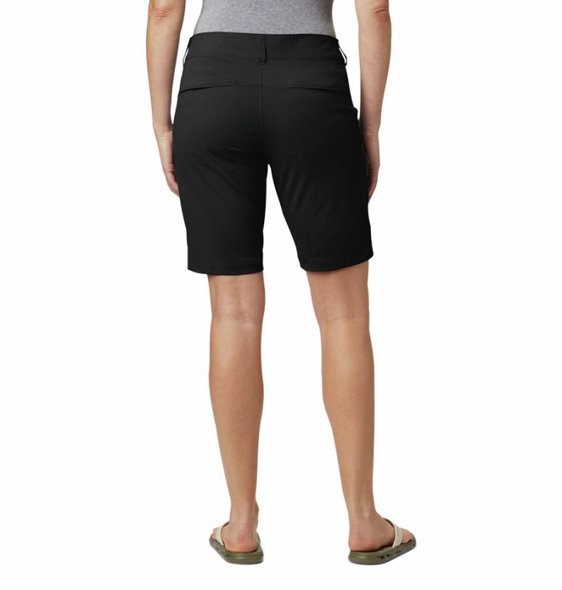 Columbia Saturday Trail Long Women's Shorts Black | PSZTCF-834