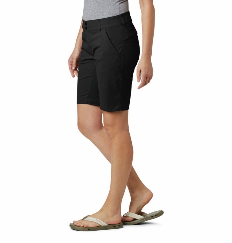 Columbia Saturday Trail Long Women's Shorts Black | PSZTCF-834