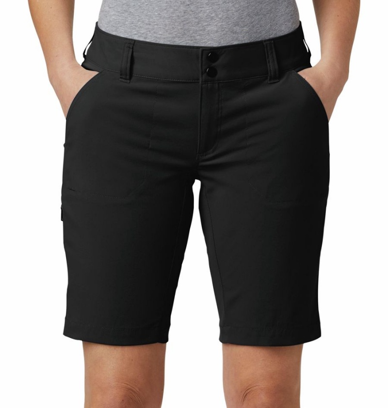 Columbia Saturday Trail Long Women's Shorts Black | PSZTCF-834