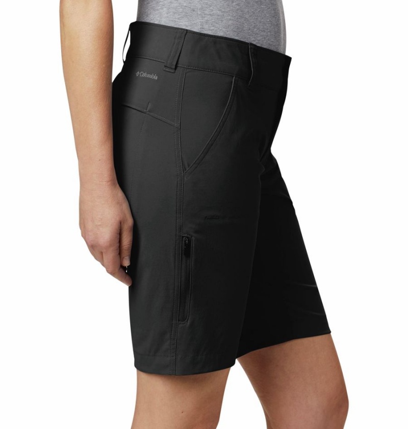 Columbia Saturday Trail Long Women's Shorts Black | PSZTCF-834