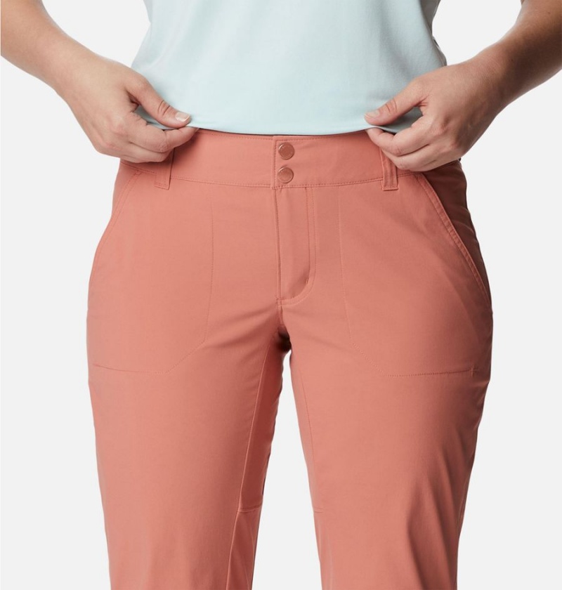 Columbia Saturday Trail Stretch Women's Pants Coral | QDKFCI-365