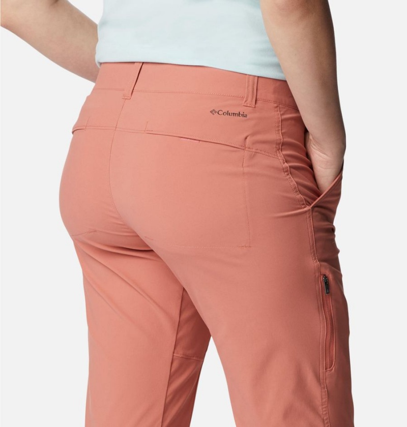 Columbia Saturday Trail Stretch Women's Pants Coral | QDKFCI-365