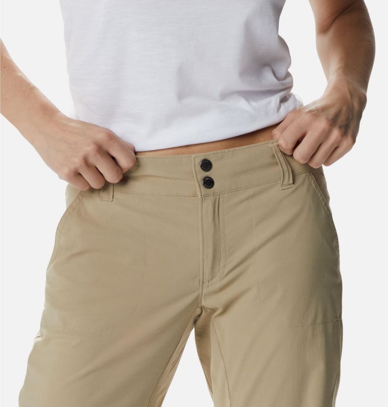 Columbia Saturday Trail Stretch Women's Pants Khaki | KWIOEA-387