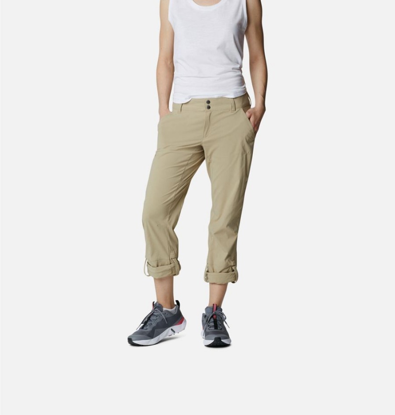 Columbia Saturday Trail Stretch Women's Pants Khaki | KWIOEA-387