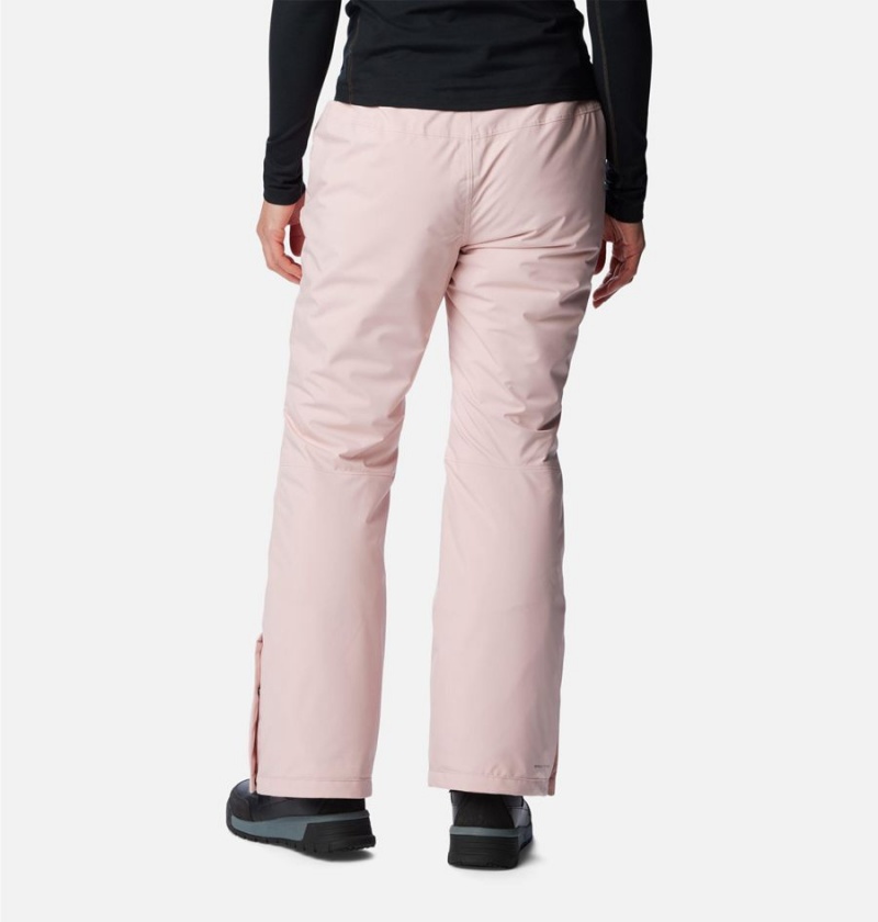 Columbia Shafer Canyon Insulated Ski Women's Pants Pink | ZXMTAO-389