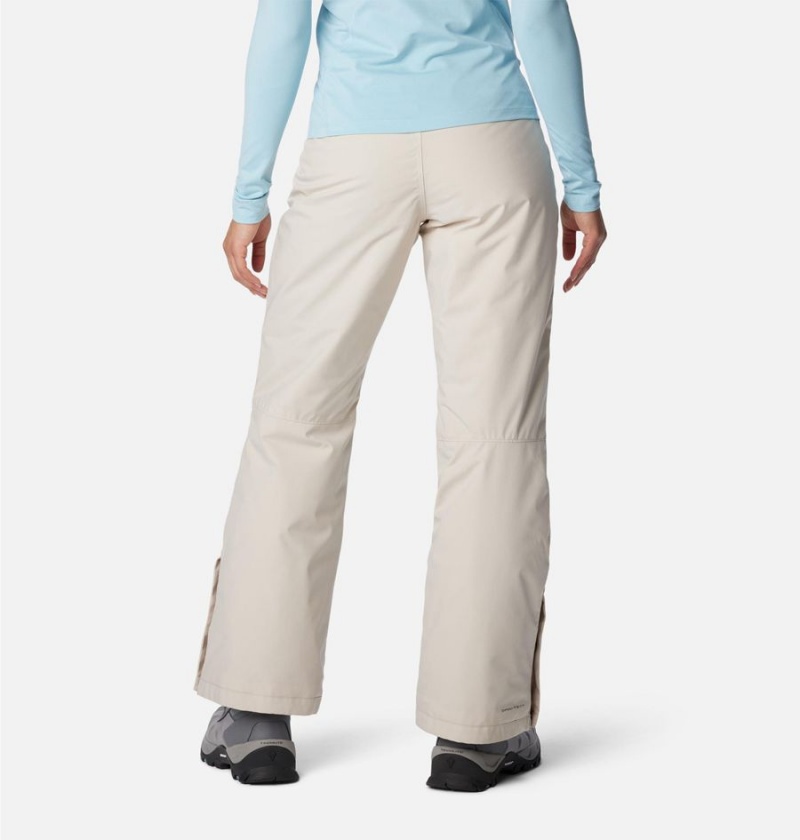Columbia Shafer Canyon Insulated Ski Women's Pants White | OYBNPT-092