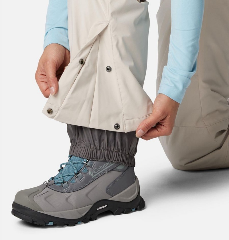 Columbia Shafer Canyon Insulated Ski Women's Pants White | OYBNPT-092