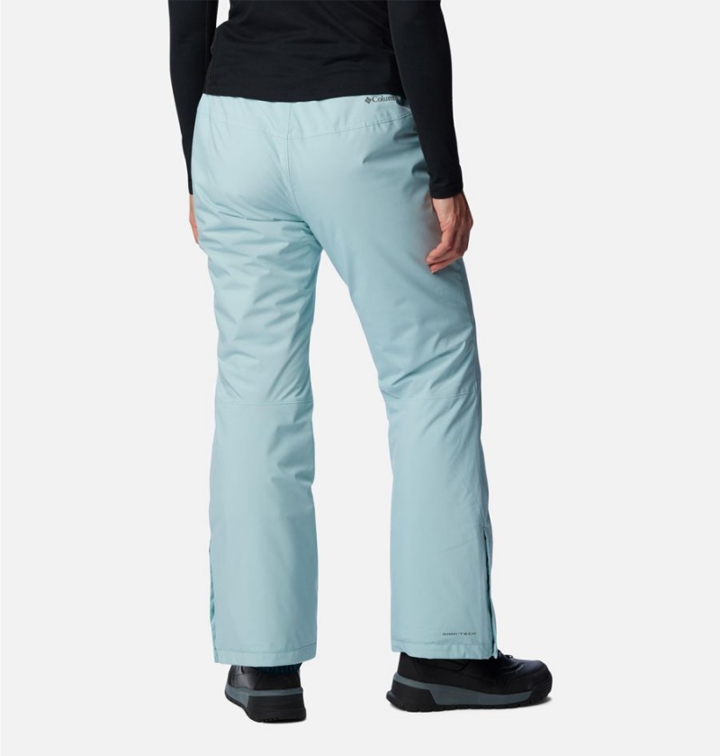 Columbia Shafer Canyon Insulated Ski Women's Pants Turquoise | GQMNSB-893