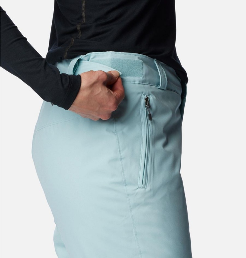 Columbia Shafer Canyon Insulated Ski Women's Pants Turquoise | GQMNSB-893