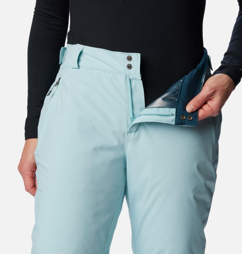 Columbia Shafer Canyon Insulated Ski Women's Pants Turquoise | GQMNSB-893