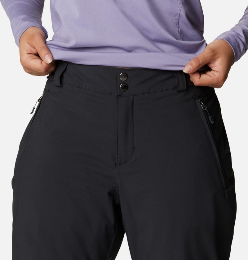 Columbia Shafer Canyon Insulated Ski Women's Pants Black | IWYPGC-384