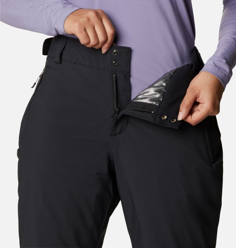 Columbia Shafer Canyon Insulated Ski Women's Pants Black | IWYPGC-384