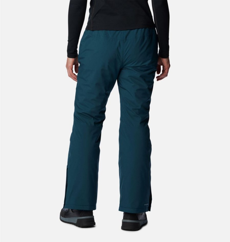 Columbia Shafer Canyon Insulated Ski Women's Pants Turquoise | RWSELQ-495