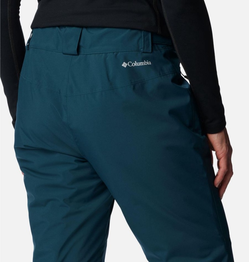 Columbia Shafer Canyon Insulated Ski Women's Pants Turquoise | RWSELQ-495