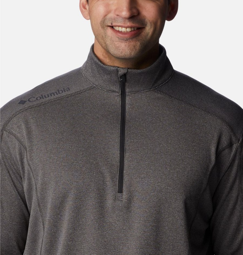 Columbia Shotgun Quarter Zip Golf Men's Pullover Grey | IGQNER-104