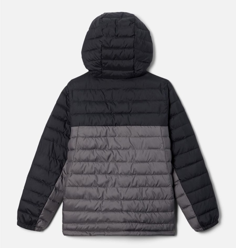 Columbia Silver Falls Hooded Kids' Jacket Grey | IYDTXL-203