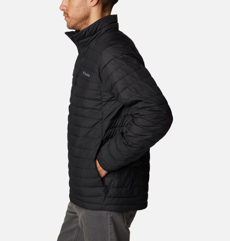 Columbia Silver Falls Insulated Men's Puffer Jacket Black | SCWLMB-218