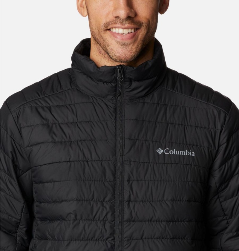 Columbia Silver Falls Insulated Men's Puffer Jacket Black | SCWLMB-218