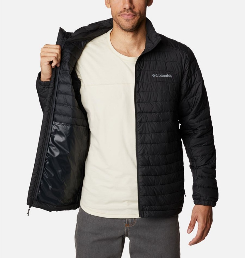 Columbia Silver Falls Insulated Men's Puffer Jacket Black | SCWLMB-218