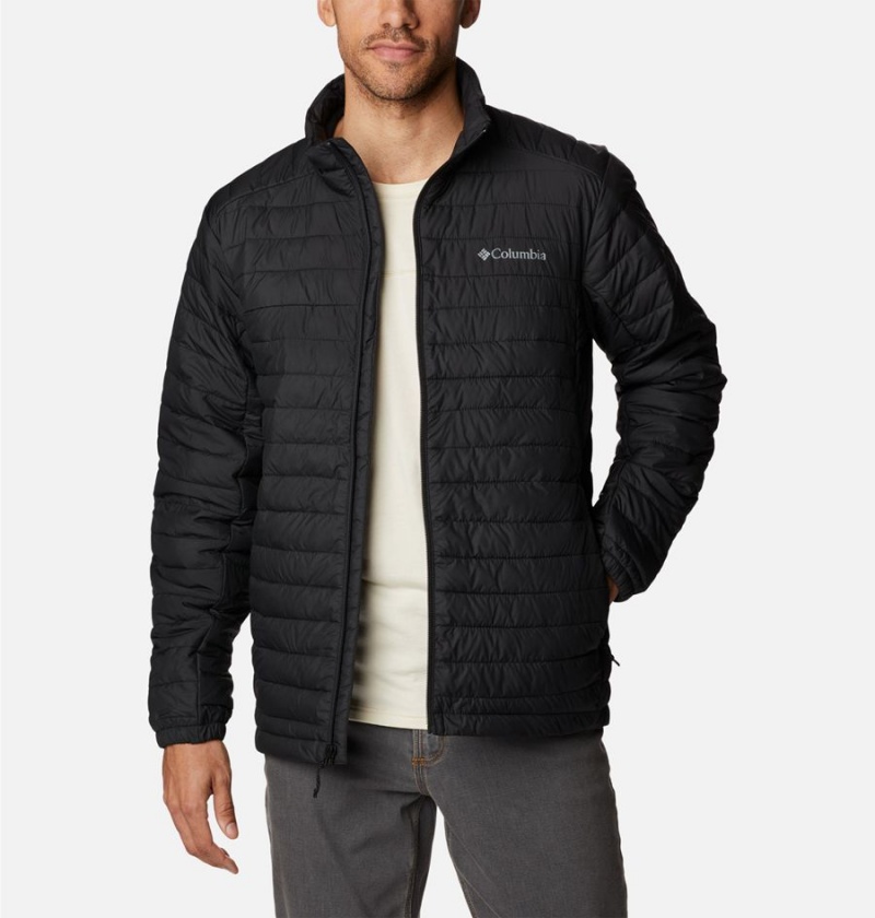 Columbia Silver Falls Insulated Men's Puffer Jacket Black | SCWLMB-218