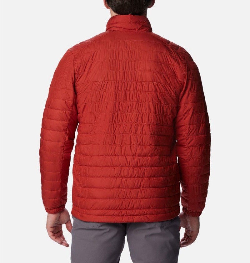 Columbia Silver Falls Insulated Men's Puffer Jacket Red | IVTRJB-725