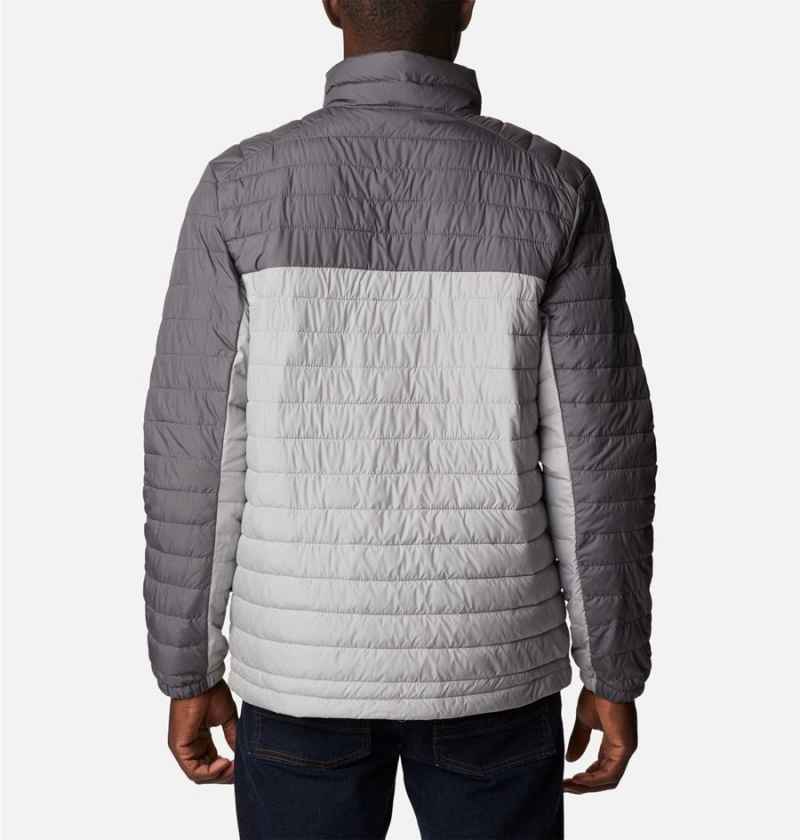 Columbia Silver Falls Insulated Men's Puffer Jacket Grey | ZMNLRK-839