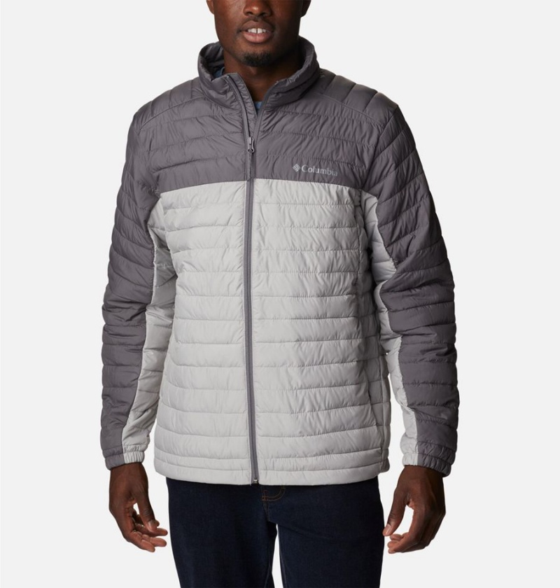 Columbia Silver Falls Insulated Men\'s Puffer Jacket Grey | ZMNLRK-839