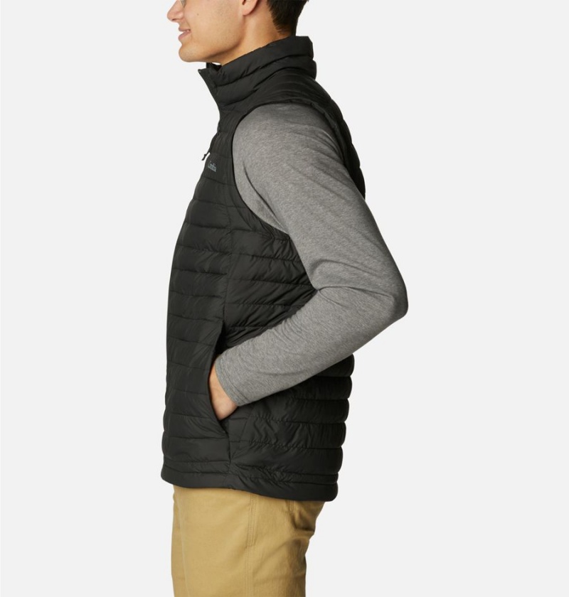 Columbia Silver Falls Men's Vest Black | BOKSYR-742