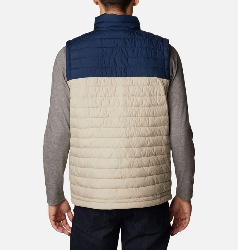 Columbia Silver Falls Men's Vest Khaki | UVQWIP-146