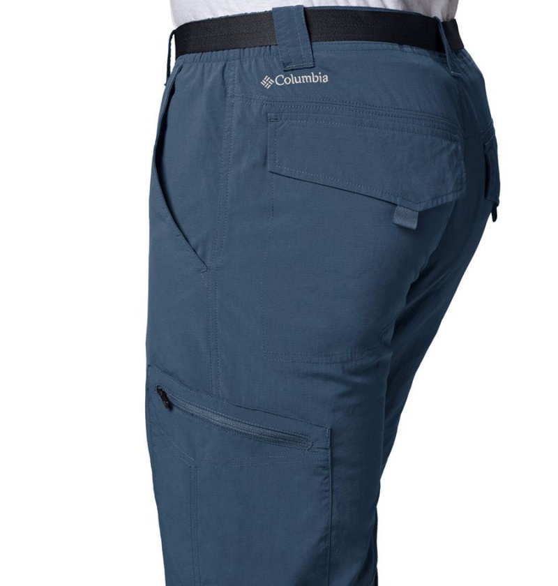 Columbia Silver Ridge Cargo Men's Pants Blue | REJDVA-489