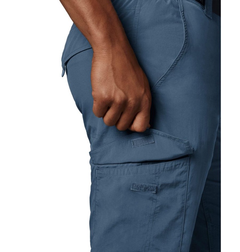 Columbia Silver Ridge Cargo Men's Pants Blue | REJDVA-489