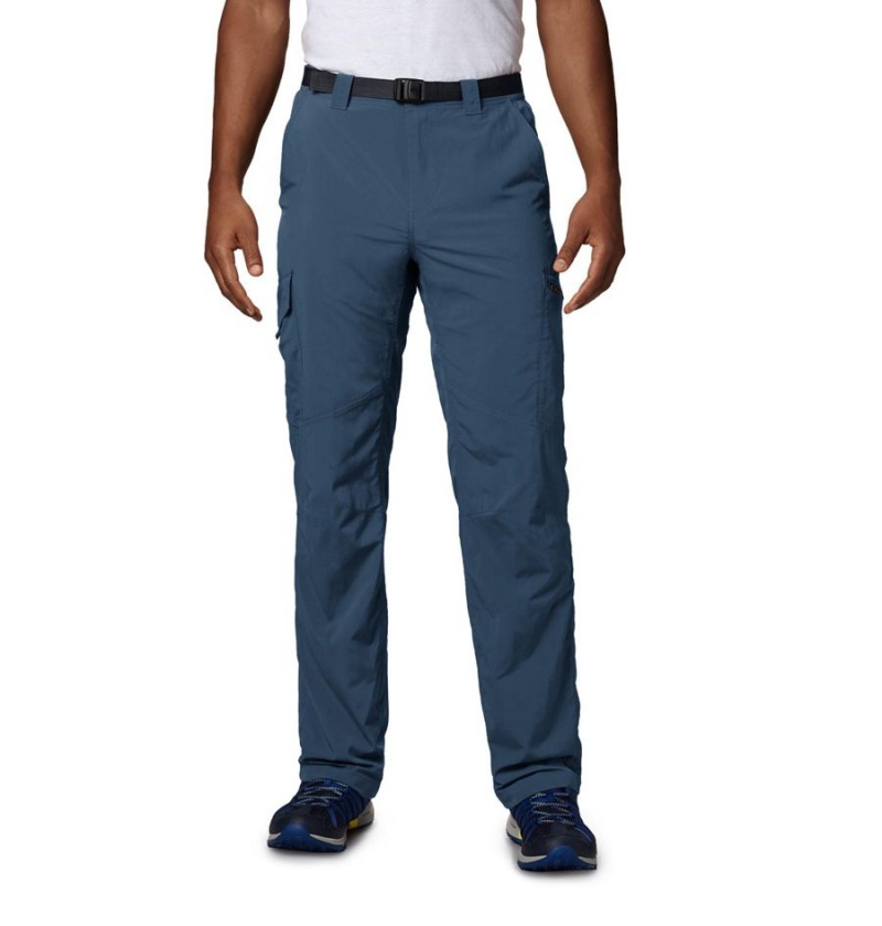 Columbia Silver Ridge Cargo Men\'s Pants Blue | REJDVA-489
