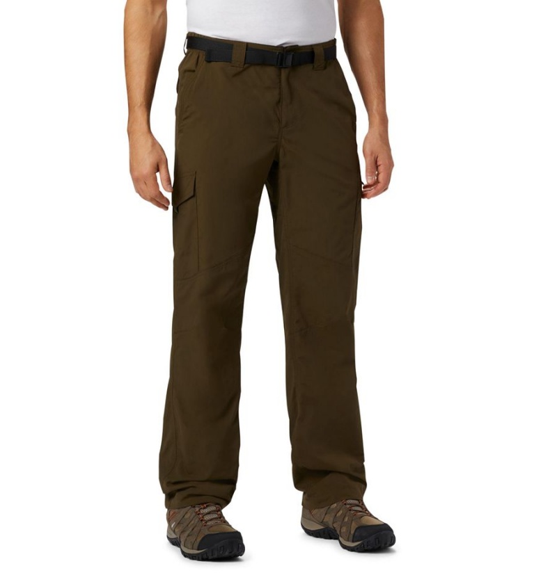 Columbia Silver Ridge Cargo Men\'s Pants Brown | PALMOR-932