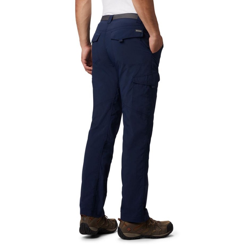 Columbia Silver Ridge Cargo Men's Pants Navy | MTYVOJ-853