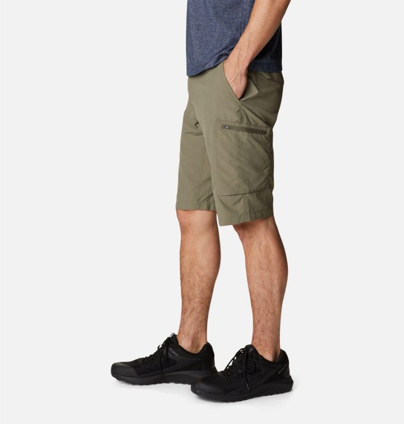 Columbia Silver Ridge Cargo Men's Shorts Green | YZHEGF-185