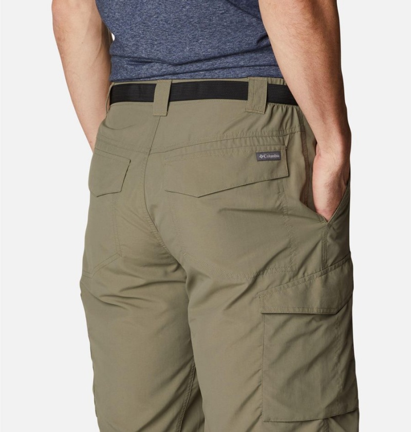 Columbia Silver Ridge Cargo Men's Shorts Green | YZHEGF-185