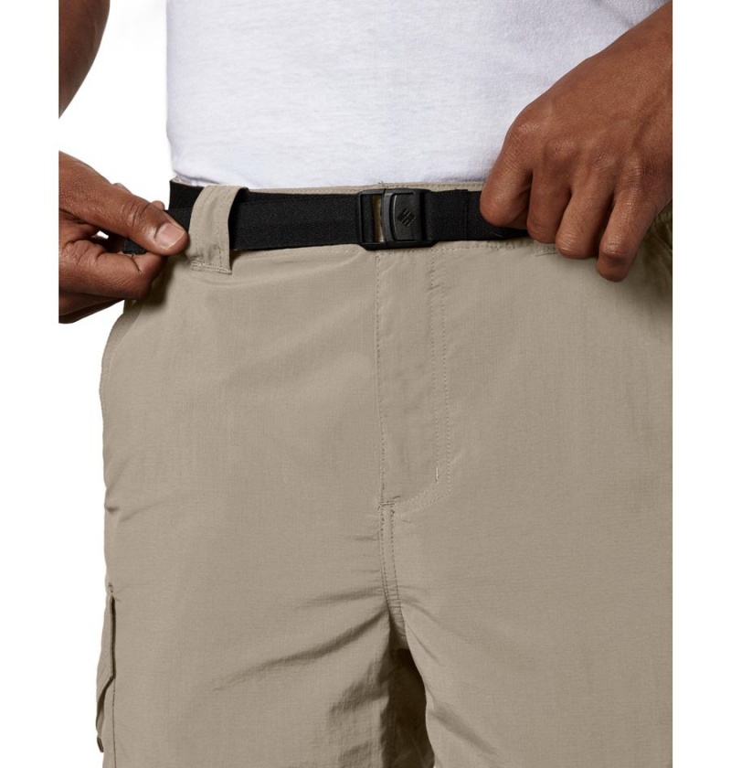 Columbia Silver Ridge Cargo Men's Shorts Khaki | VUDAOE-761