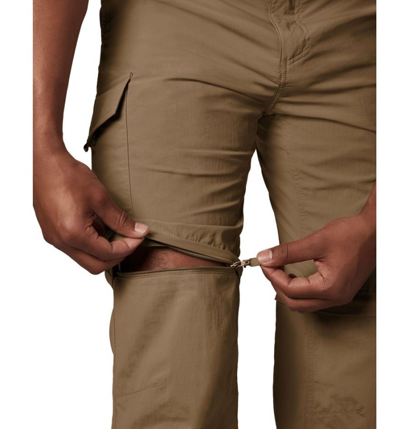 Columbia Silver Ridge Convertible Men's Pants Brown | OFUIPJ-029