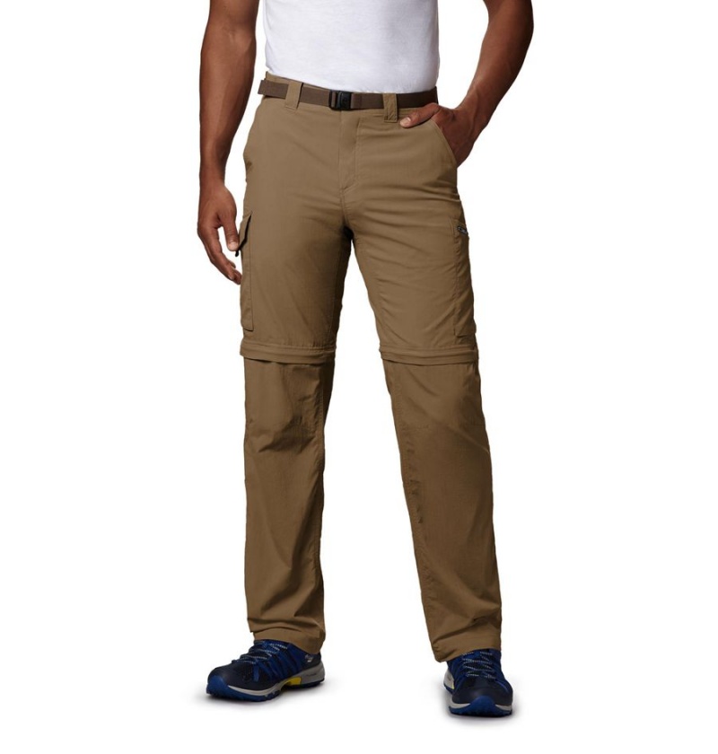 Columbia Silver Ridge Convertible Men\'s Pants Brown | OFUIPJ-029