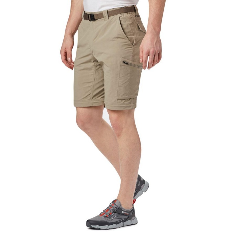 Columbia Silver Ridge Convertible Men's Pants Khaki | ZVPNCX-682