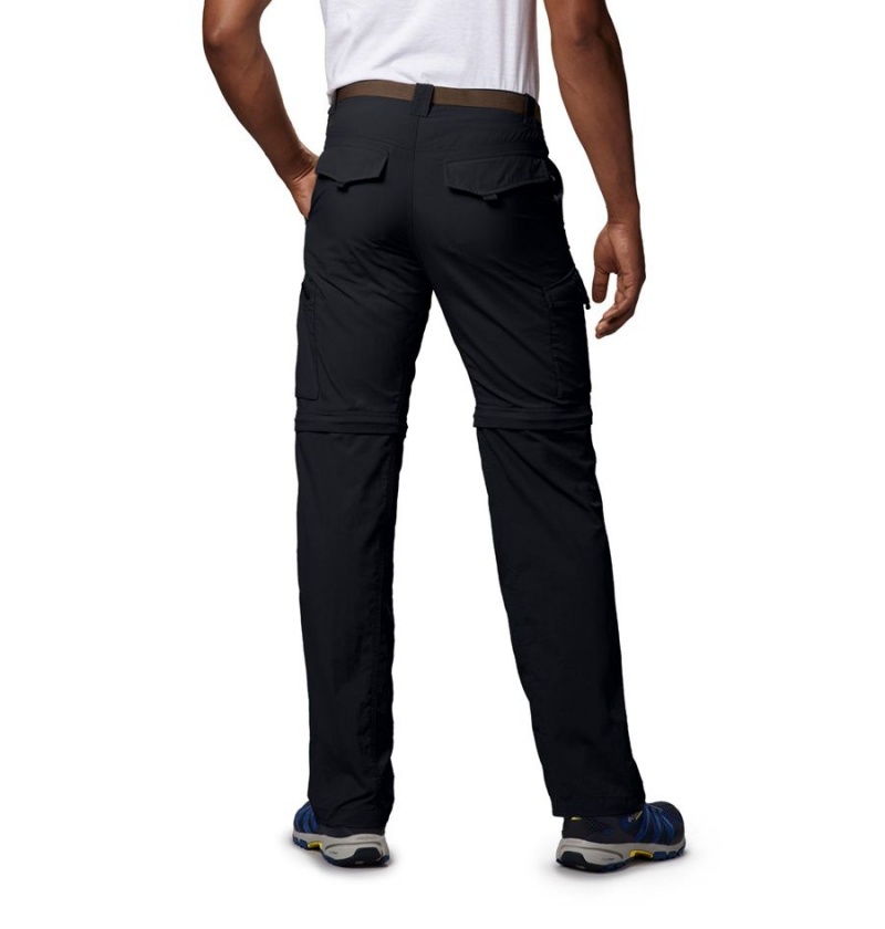 Columbia Silver Ridge Convertible Men's Pants Black | UNGLIH-815