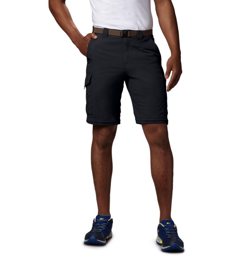 Columbia Silver Ridge Convertible Men's Pants Black | UNGLIH-815