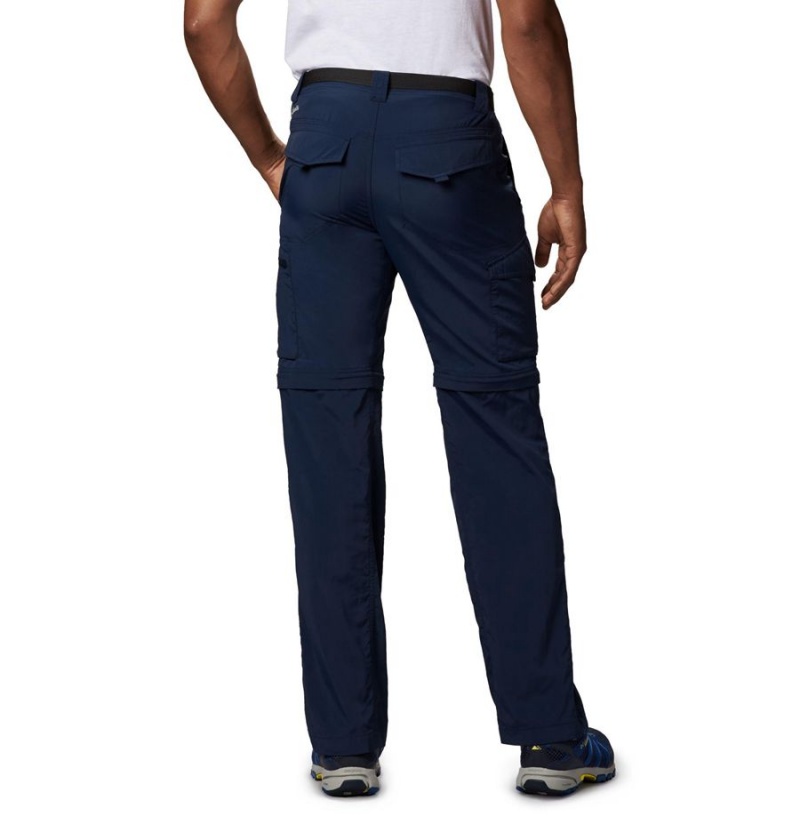 Columbia Silver Ridge Convertible Men's Pants Navy | LVROUD-632