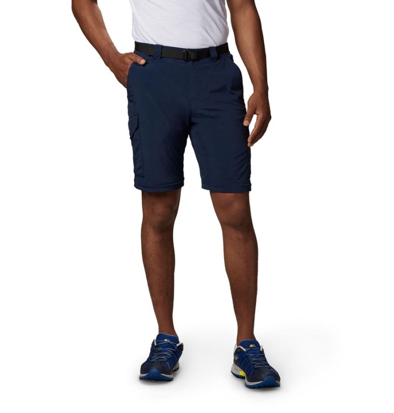 Columbia Silver Ridge Convertible Men's Pants Navy | LVROUD-632