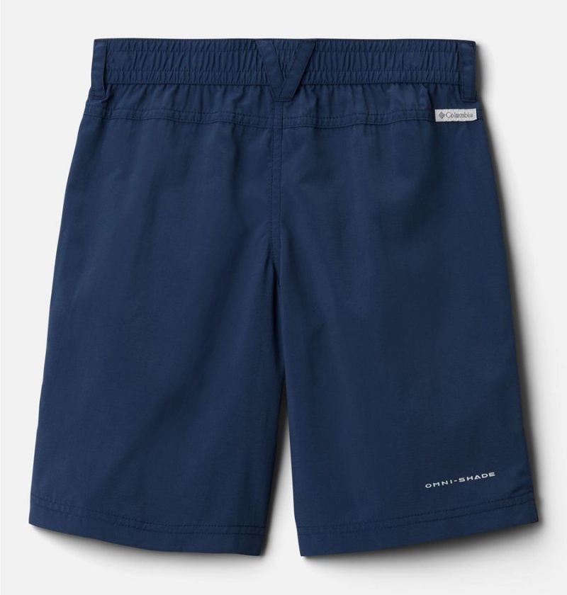 Columbia Silver Ridge IV Kids' Shorts Navy | KZHORT-814
